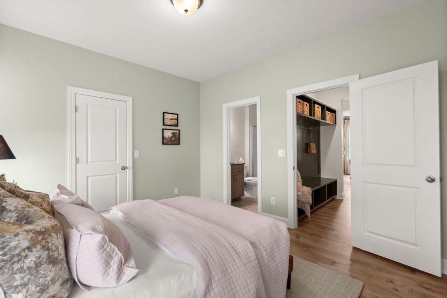 Furnished interior view inside a new home in Tidewater at Lakes of Cane Bay, Summerville (Image 35).