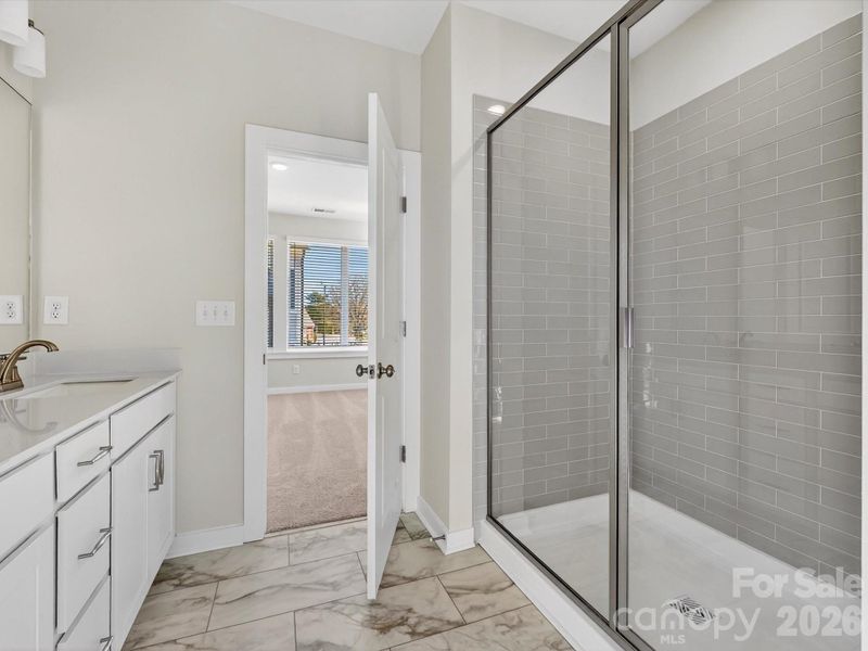 Furnished interior view inside a new home in Central Living at Craig, Charlotte (Image 8).
