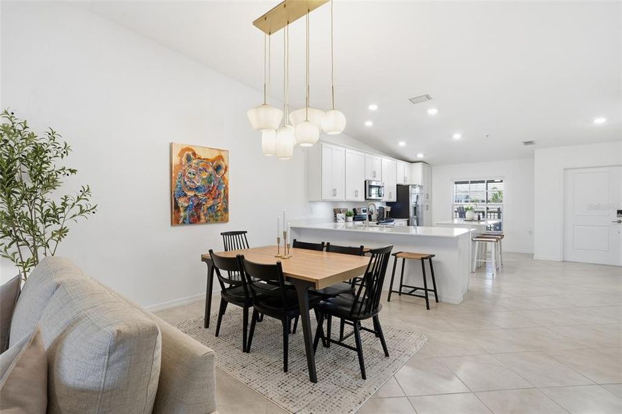 Furnished interior view inside a new home in , Punta Gorda (Image 11).
