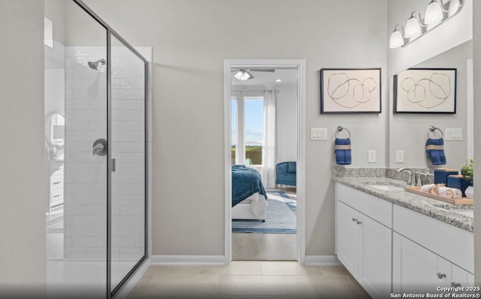 Furnished interior view inside a new home in Morgan Meadows, San Antonio (Image 7). Furnished interior view inside a new home in Morgan Meadows, San Antonio (Image 7).