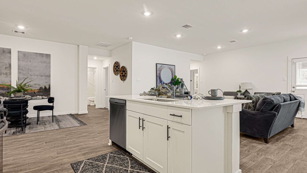 Furnished interior view inside a new home in Holly Ridge, Rosenberg (Image 14).