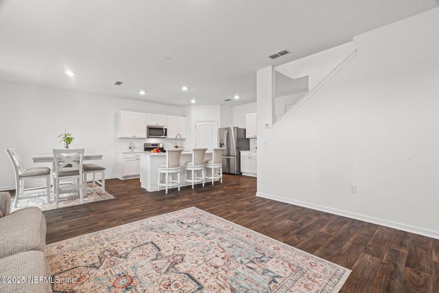 Furnished interior view inside a new home in Entrada, St. Augustine (Image 17).