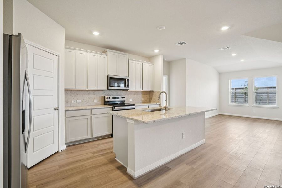 Furnished interior view inside a new home in Catalina, Converse (Image 12).