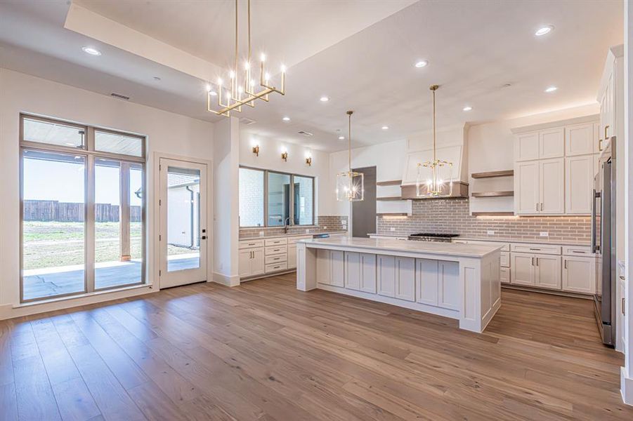 Furnished interior view inside a new home in , Northlake (Image 12).