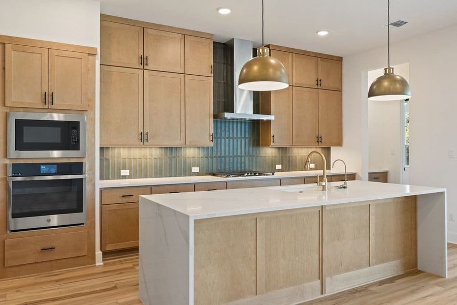Furnished interior view inside a new home in Lariat, Liberty Hill (Image 13).