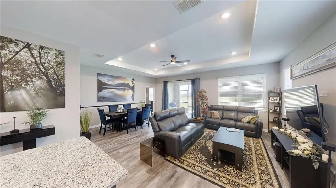 Furnished interior view inside a new home in , Ocala (Image 12).