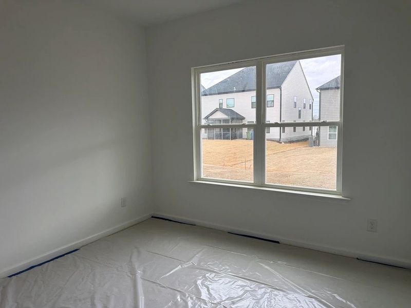 In-progress construction of a new home in Rowland's Grant, Fuquay Varina, NC (Image 11).