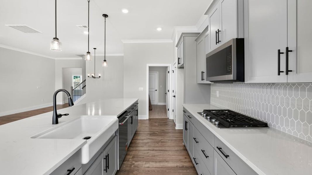 Furnished interior view inside a new home in Sunset Summits, Spartanburg (Image 12).