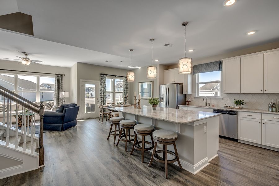 Furnished interior view inside a new home in Marshfield, Longs (Image 28).