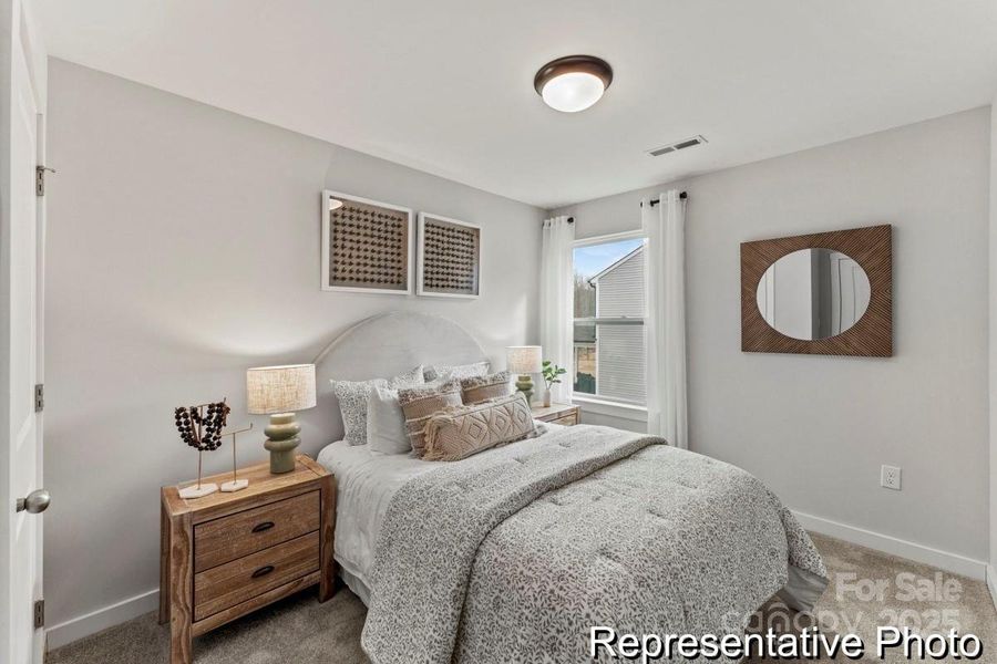 Furnished interior view inside a new home in Morrow Brook, Albemarle (Image 13). Furnished interior view inside a new home in Morrow Brook, Albemarle (Image 13).