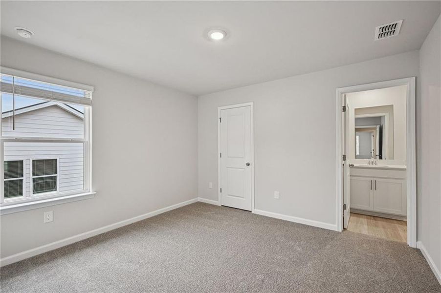 Spacious, unfurnished interior of a new home in Parkside at Grayson, Grayson (Image 46). Spacious, unfurnished interior of a new home in Parkside at Grayson, Grayson (Image 46).