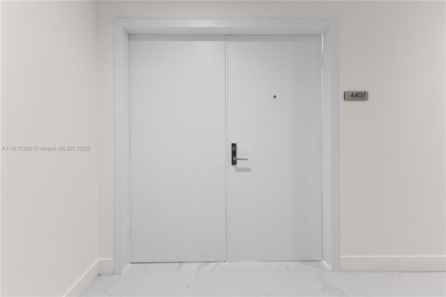 Exterior details and patio area of a home in , Miami (Image 1). Exterior details and patio area of a home in , Miami (Image 1).