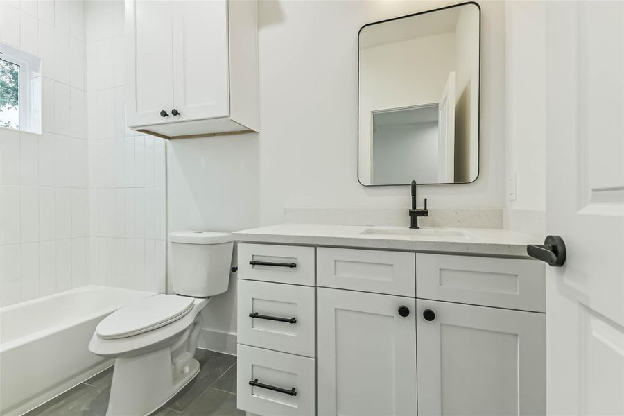 Furnished interior view inside a new home in , Houston (Image 12).