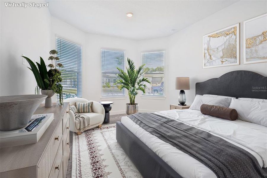 Furnished interior view inside a new home in Del Webb Stone Creek, Ocala (Image 16).