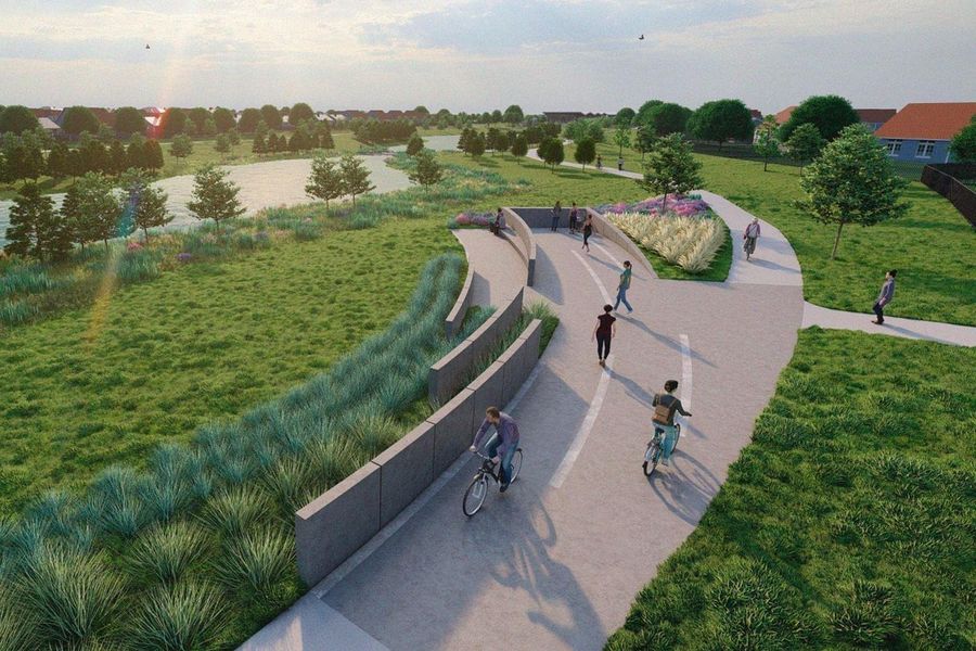 Image 25 of a home in Creekland Village at Bridgeland. Image 25 of a home in Creekland Village at Bridgeland.