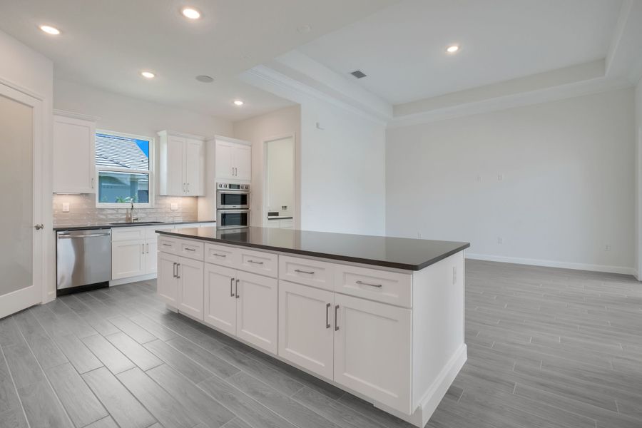 Representative unfurnished interior of a home built from the The Courtyard Junior by ABD Development in Toscana, Palm Coast (Image 28).