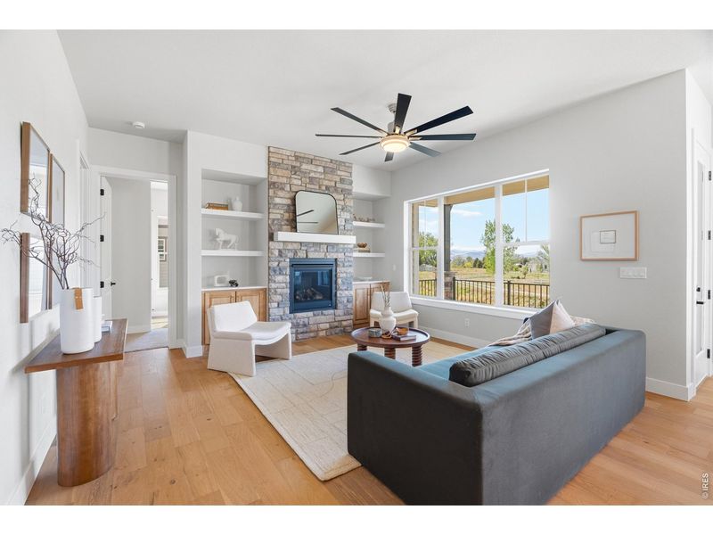 Furnished interior view inside a new home in , Windsor (Image 36).
