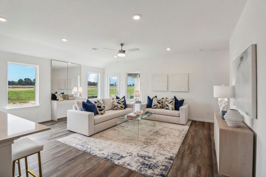 Furnished interior view inside a new home in Cypress Green, Hockley (Image 17).