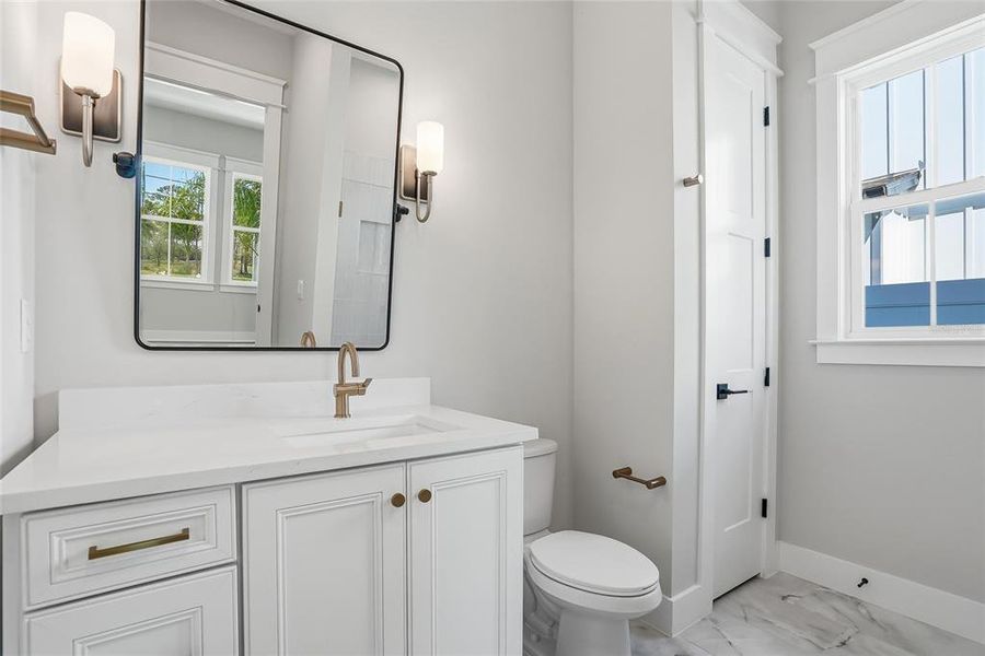 Furnished interior view inside a new home in , St. Petersburg (Image 9).