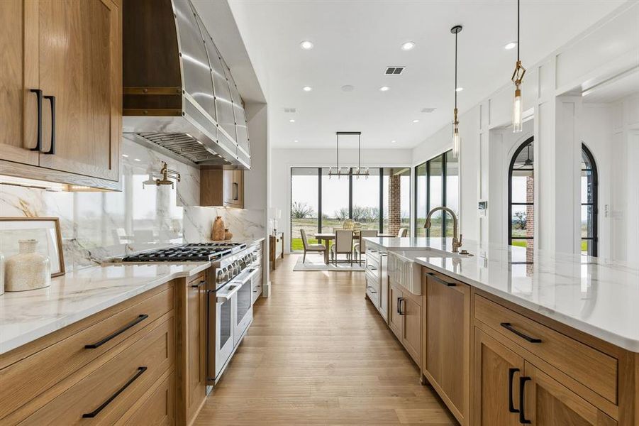 Furnished interior view inside a new home in , Weatherford (Image 34). Furnished interior view inside a new home in , Weatherford (Image 34).