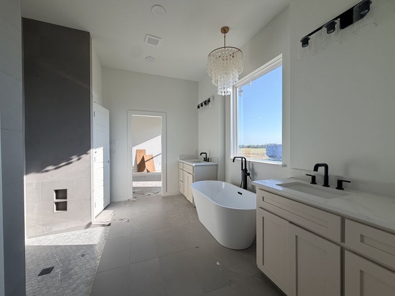 Representative furnished interior of a home built from the The 2500-4 by Zeal Home Builders in Oak Water Ranch, Granbury (Image 10).