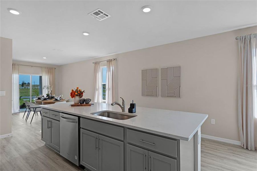 Furnished interior view inside a new home in , Winter Haven (Image 13).