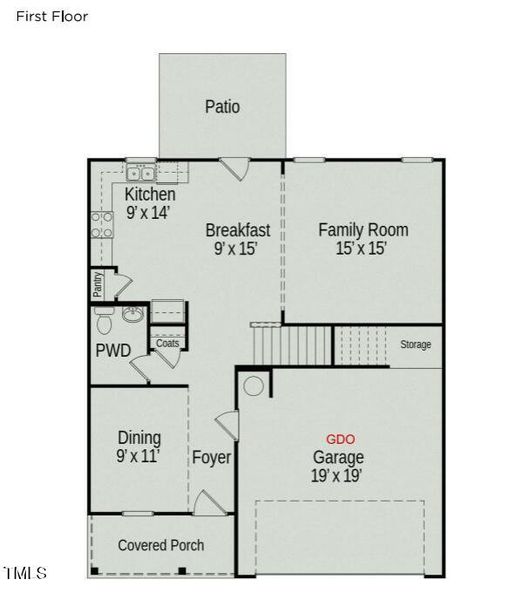 first floor layout HARPL 40