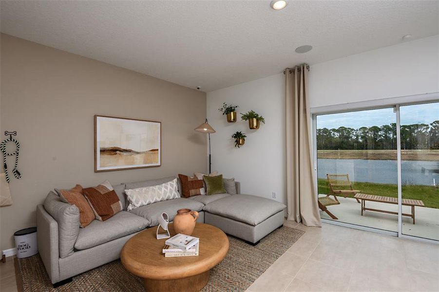 Furnished interior view inside a new home in Vinterra Townhomes, Nokomis (Image 23).