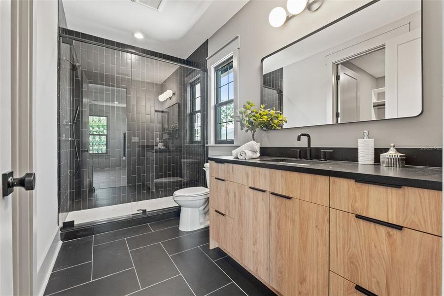 Furnished interior view inside a new home in , Tampa (Image 54).