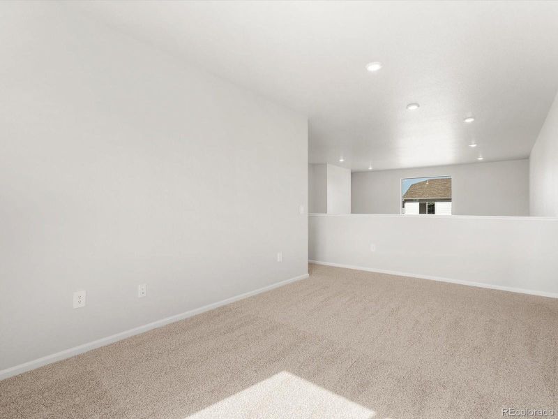 Spacious, unfurnished interior of a new home in Poudre Heights: The Alpine Collection, Windsor (Image 28).