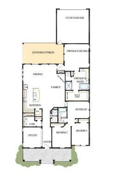 The success of a floor plan is the way you can move through it…You’ll be amazed at how well this home lives…We call it traffic patterns.