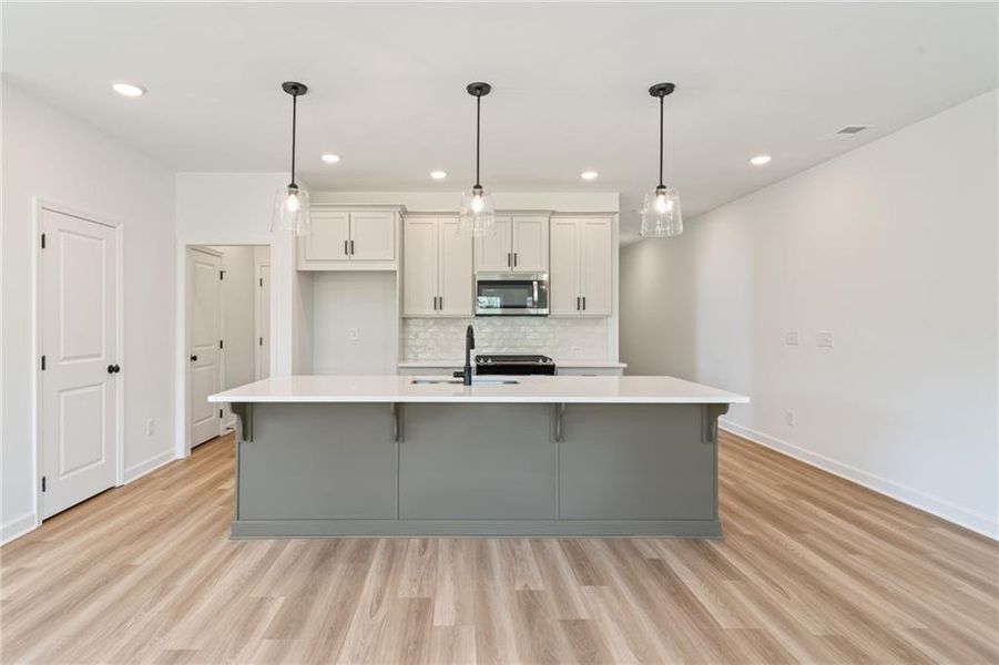 Furnished interior view inside a new home in Wilkins Walk, Mableton (Image 7).
