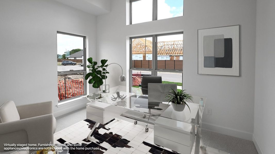 Furnished interior view inside a new home in Juniper Springs, Lockhart (Image 8).