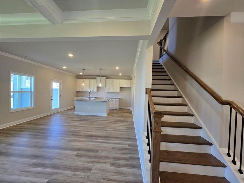 Spacious, unfurnished interior of a new home in Enclave at Logan Point, Loganville (Image 14).