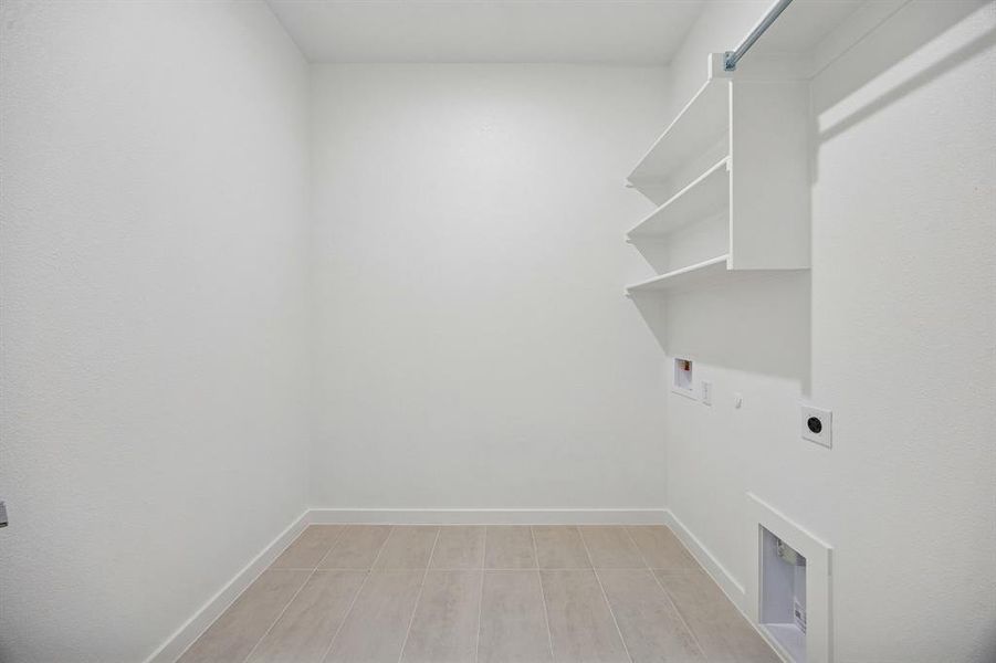 Utility Room in the Gilmour II home plan by Trophy Signature Homes – REPRESENTATIVE PHOTO