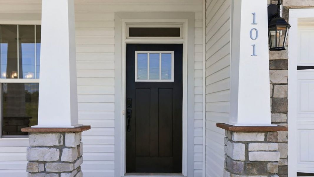 Exterior details and patio area of a home in Seven Oaks, Greenwood (Image 3).
