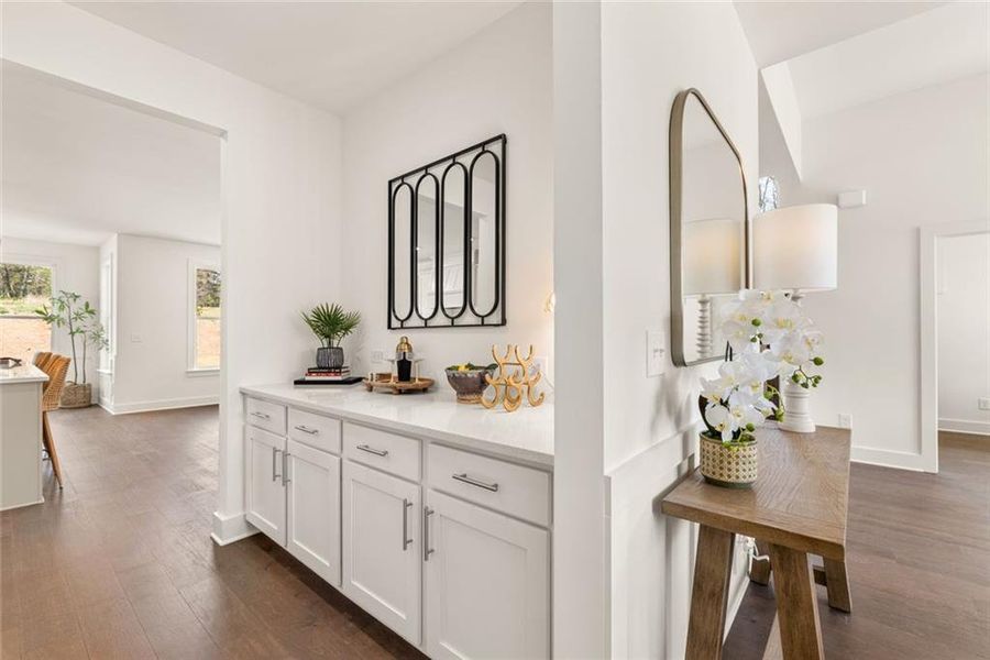 Furnished interior view inside a new home in , Gainesville (Image 7).