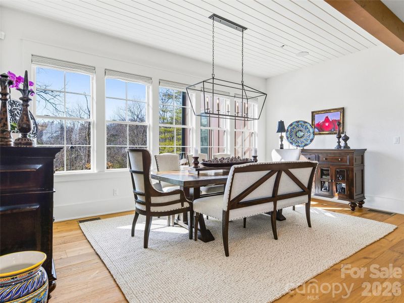 Furnished interior view inside a new home in , Asheville (Image 18).