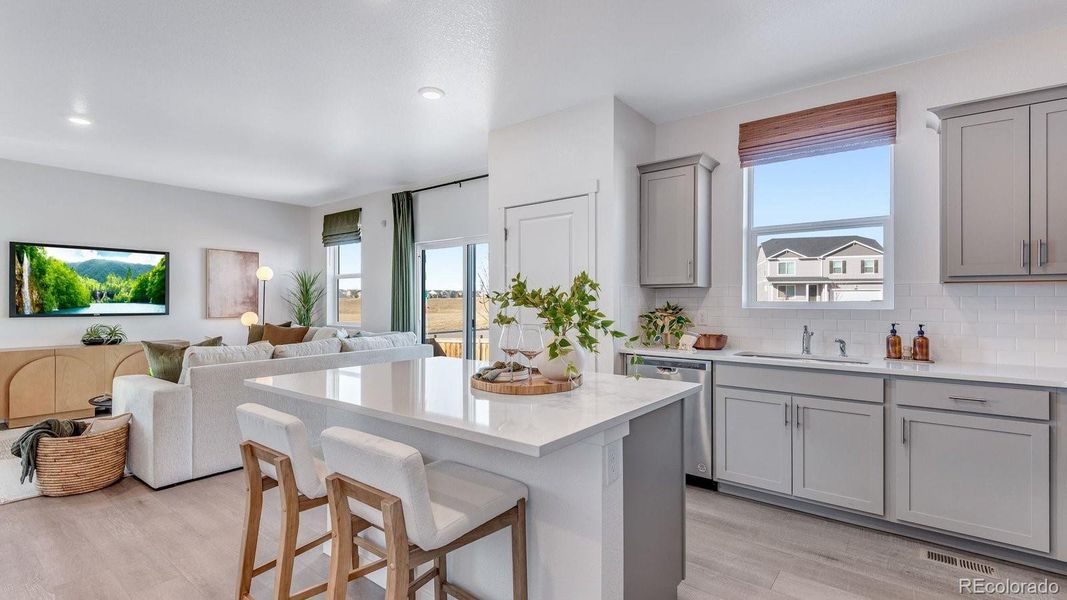 Furnished interior view inside a new home in Granary, Johnstown (Image 16).