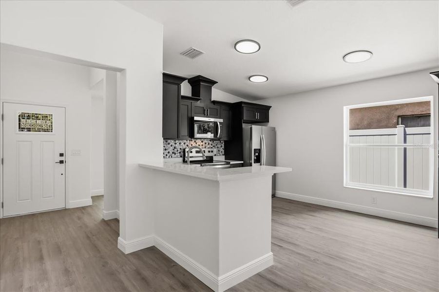 Furnished interior view inside a new home in , Leesburg (Image 8).