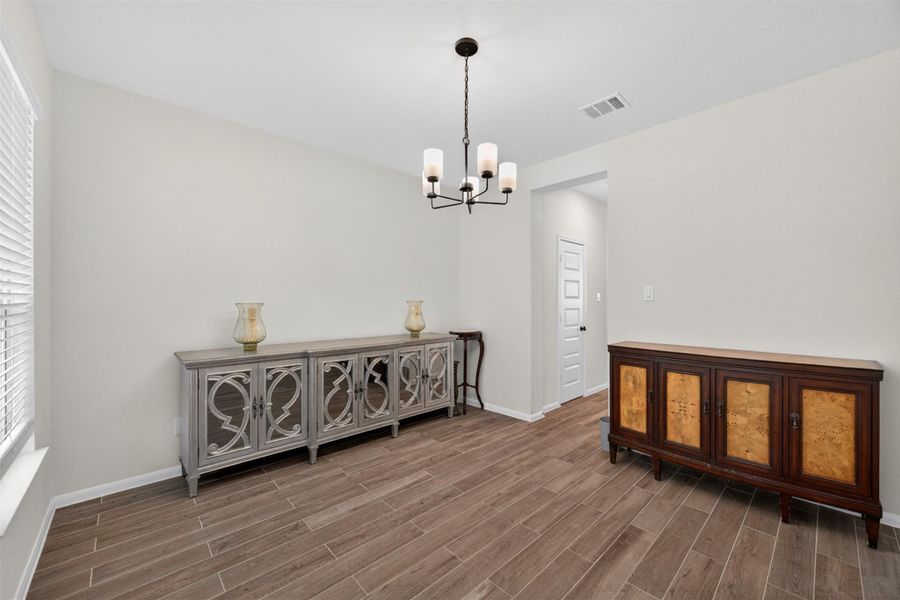 Furnished interior view inside a new home in The Commons at Sedona, League City (Image 5). Furnished interior view inside a new home in The Commons at Sedona, League City (Image 5).