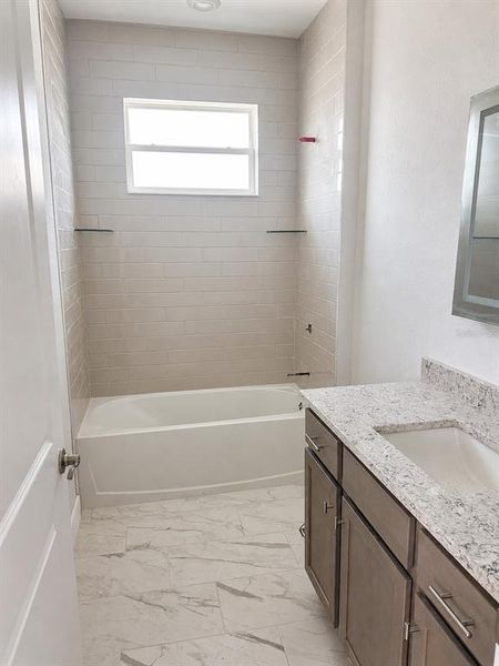 Furnished interior view inside a new home in , Englewood (Image 6).