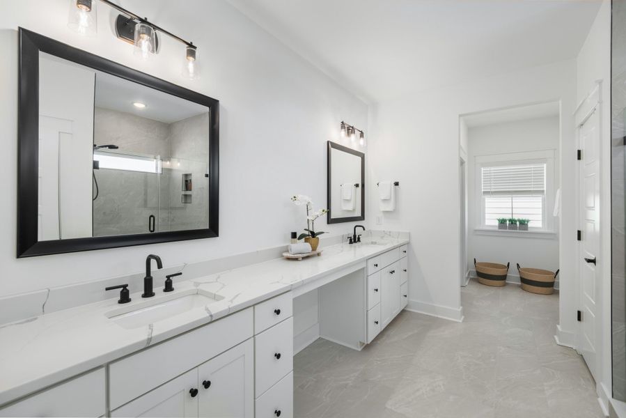 Furnished interior view inside a new home in , Mount Pleasant (Image 16).