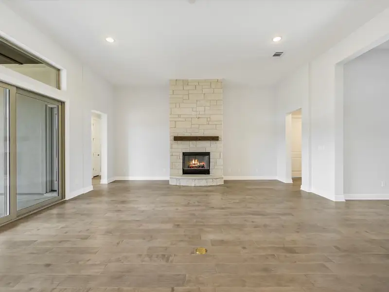 Representative unfurnished interior of a home built from the Santa Monica by Giddens Homes in Clearwater Ranch, Liberty Hill (Image 25). Representative unfurnished interior of a home built from the Santa Monica by Giddens Homes in Clearwater Ranch, Liberty Hill (Image 25).