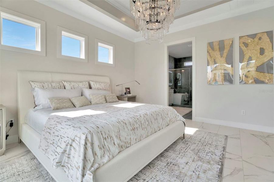 Furnished interior view inside a new home in Eagles Cove at Mirada, San Antonio (Image 11).