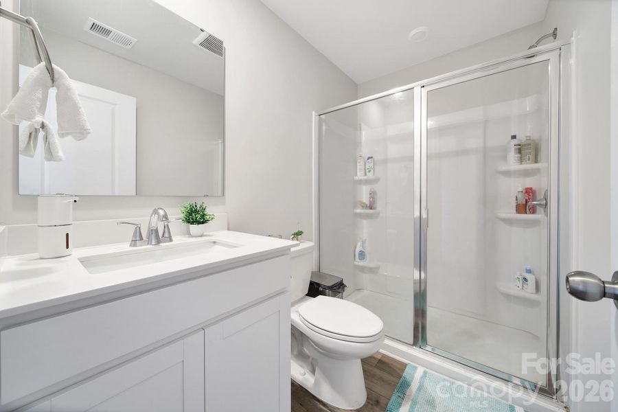 Furnished interior view inside a new home in , Edgemoor (Image 6).