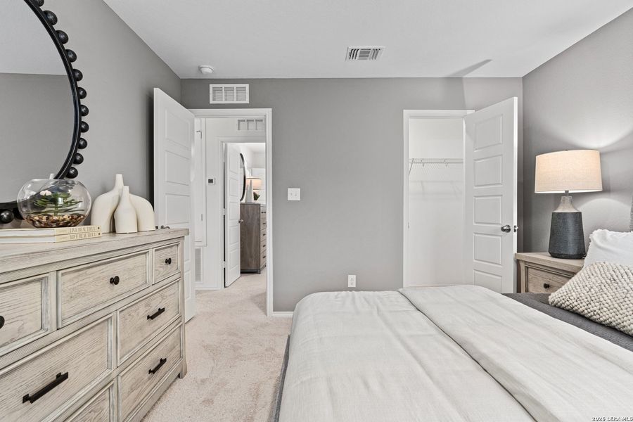 Furnished interior view inside a new home in , New Braunfels (Image 7).