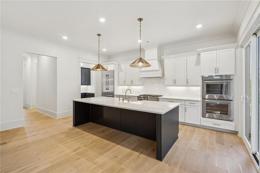 Furnished interior view inside a new home in , Cumming (Image 41).