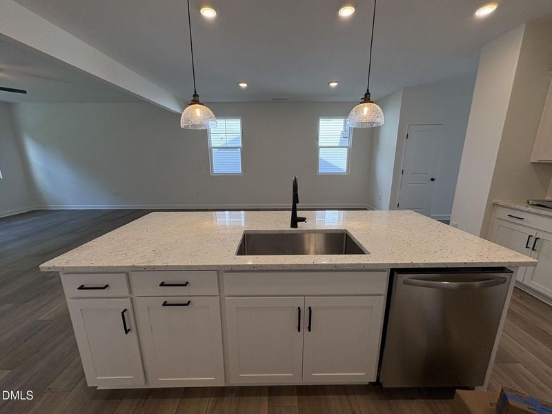 Furnished interior view inside a new home in Woodland Crossing, Zebulon (Image 4).