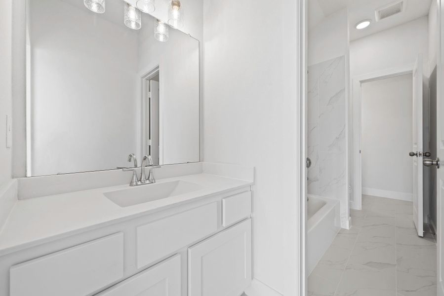 Furnished interior view inside a new home in Everly, Hockley (Image 7).